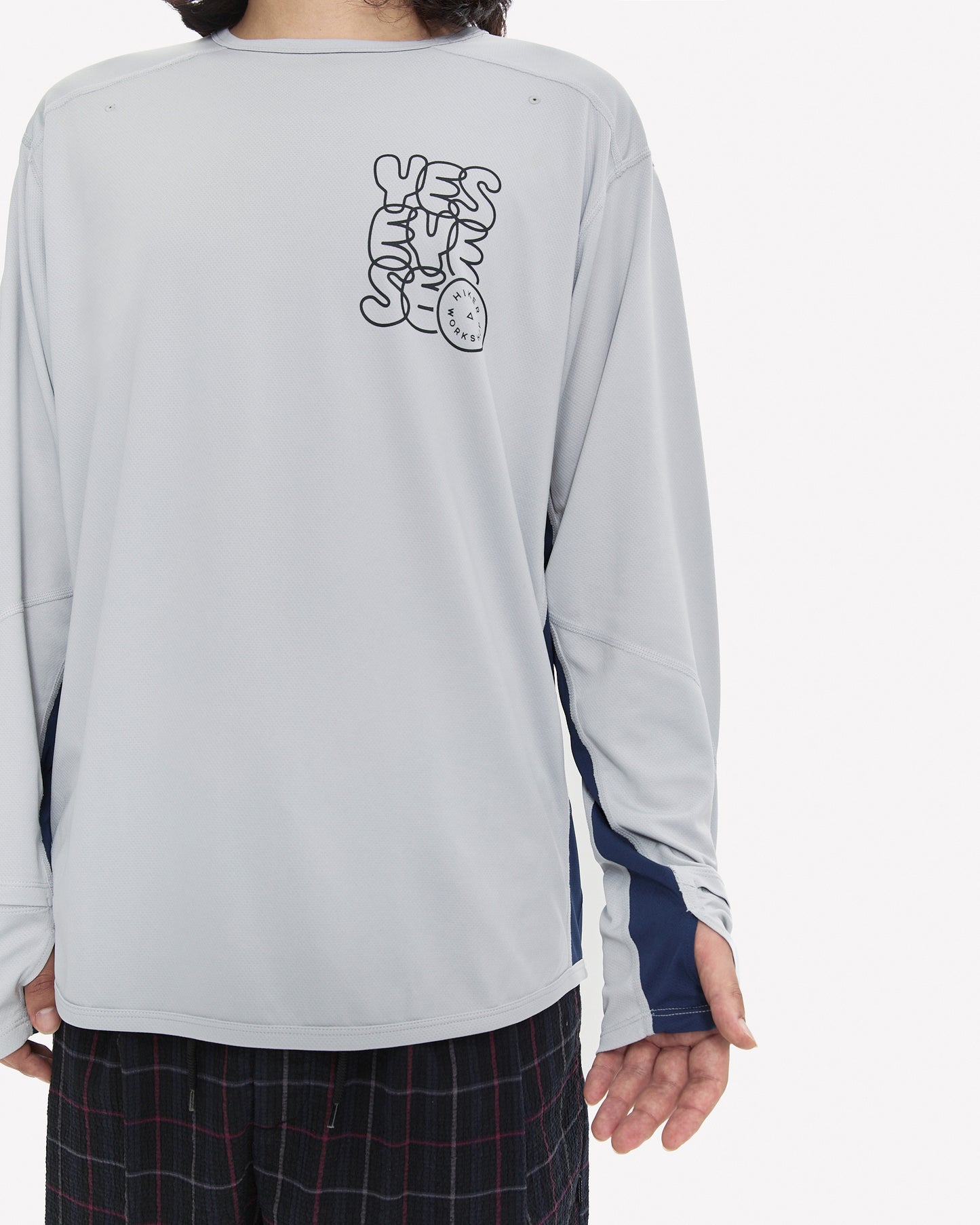 YESEYESEE® x HIKER WORKSHOP® Active L/S Tee