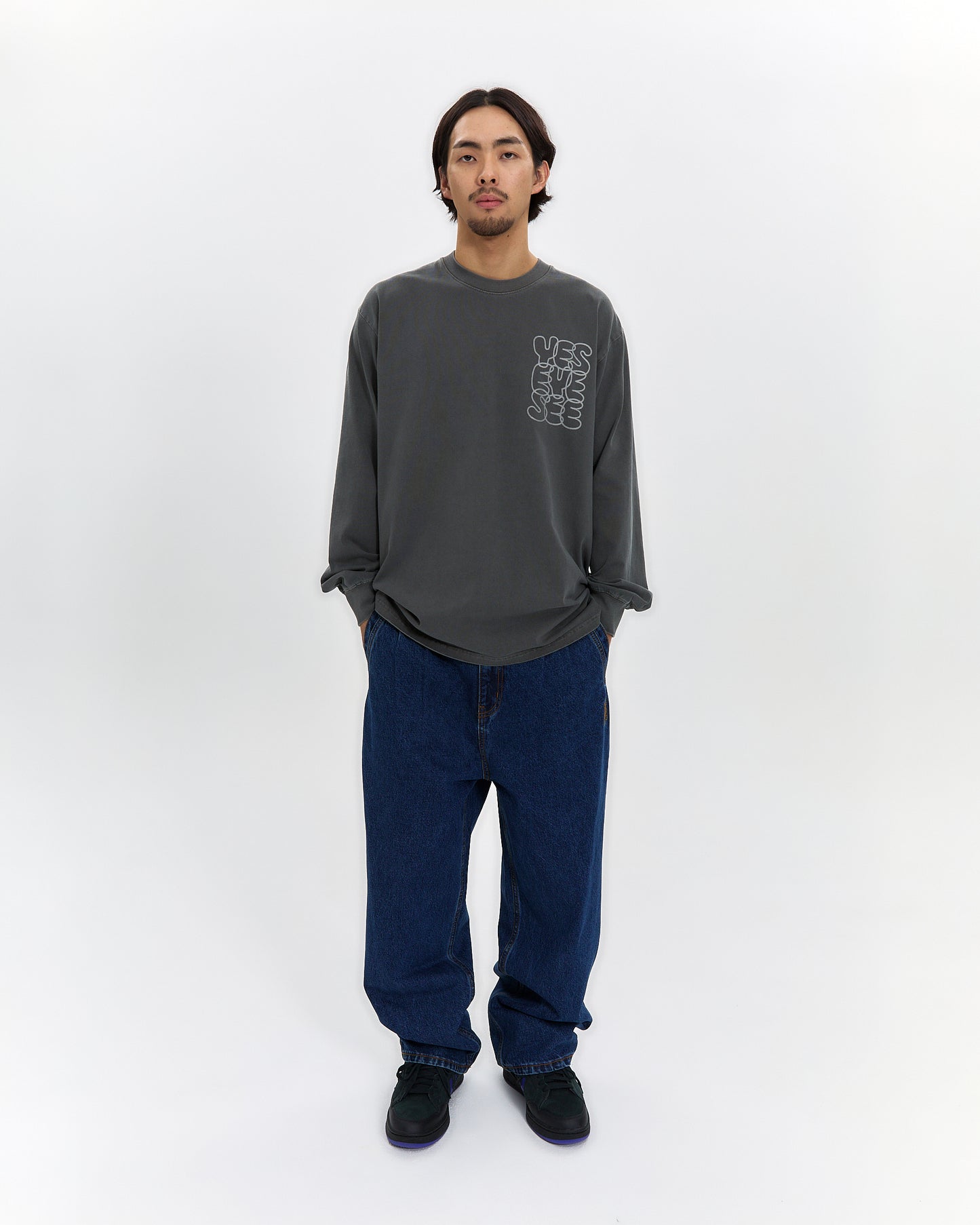 C-Logo Pigment L/S