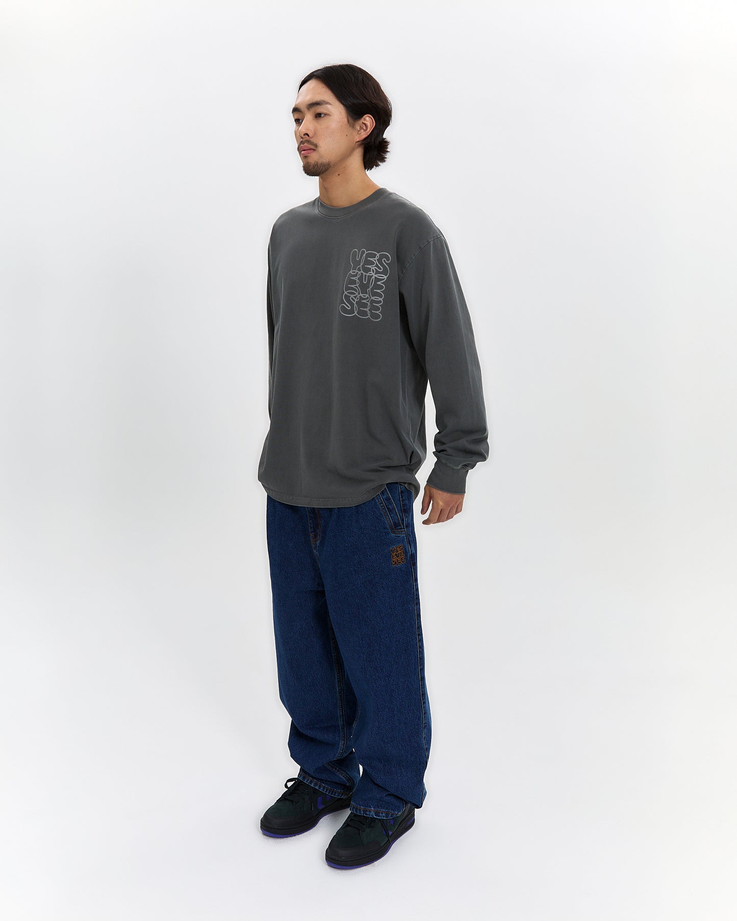 C-Logo Pigment L/S