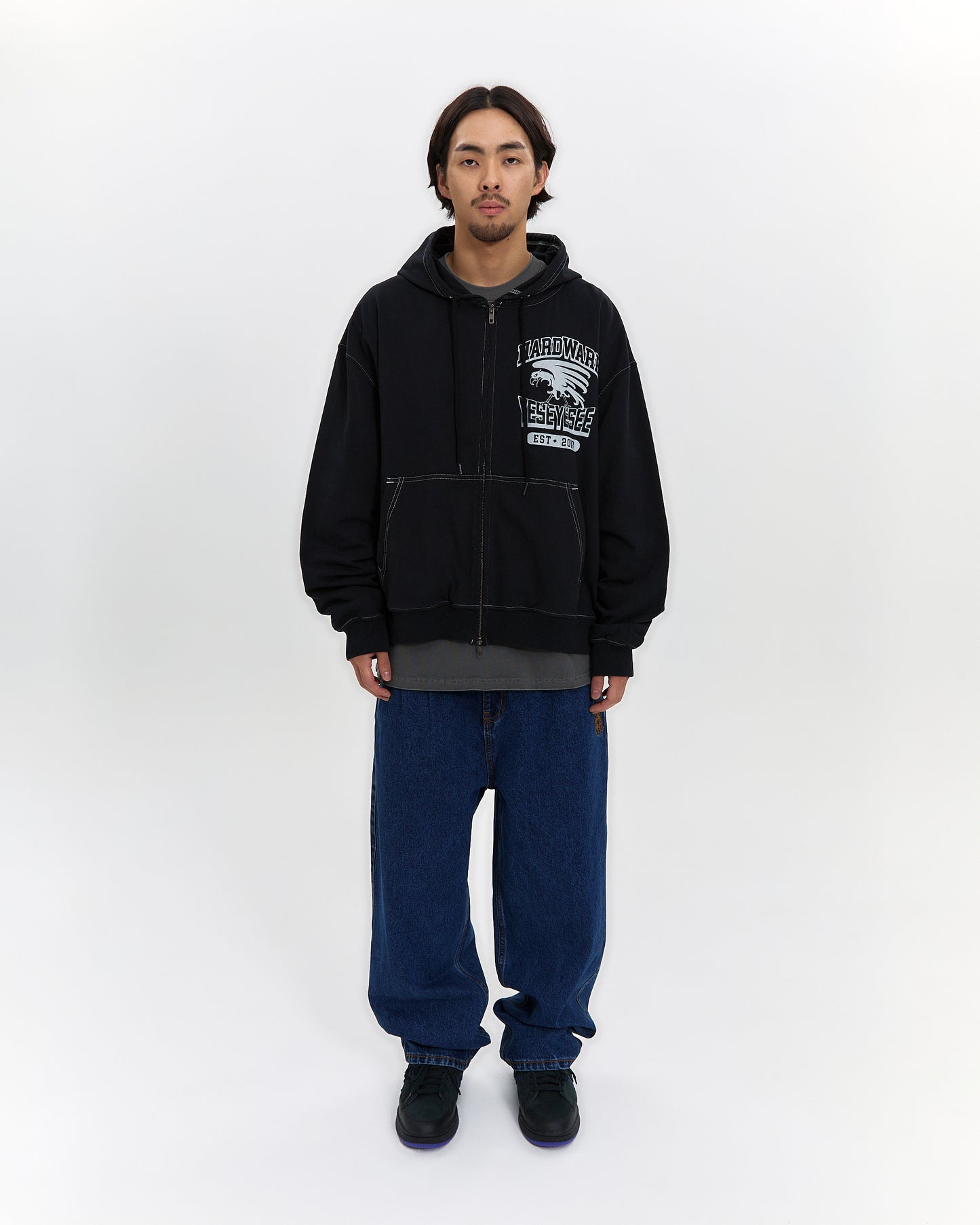 Y.E.S Single Stitch Hoodie
