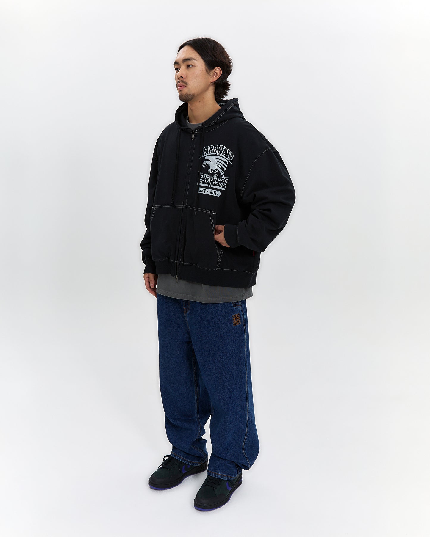 Y.E.S Single Stitch Hoodie