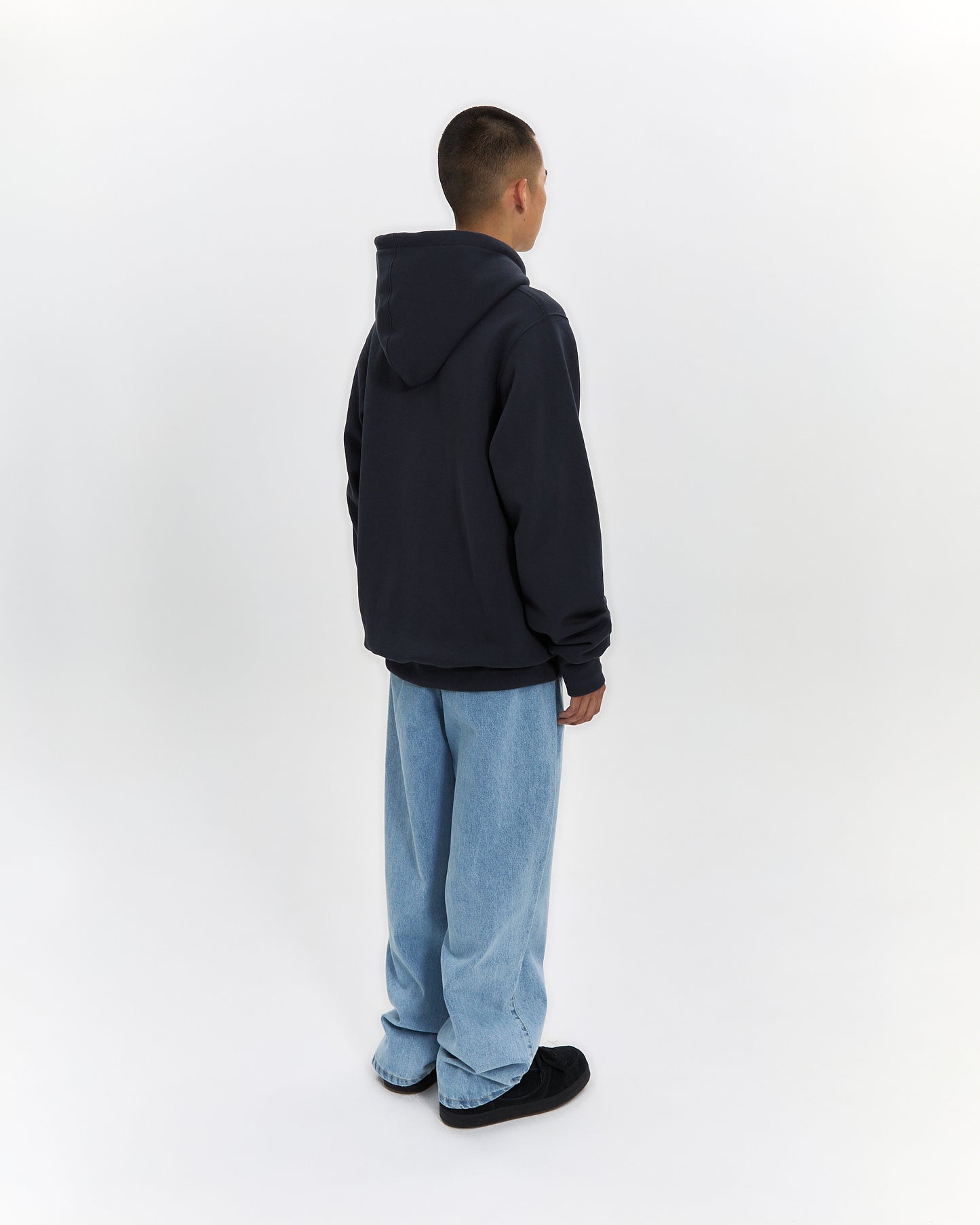 Y.E.S Snail Logo Zip-up Hoodie
