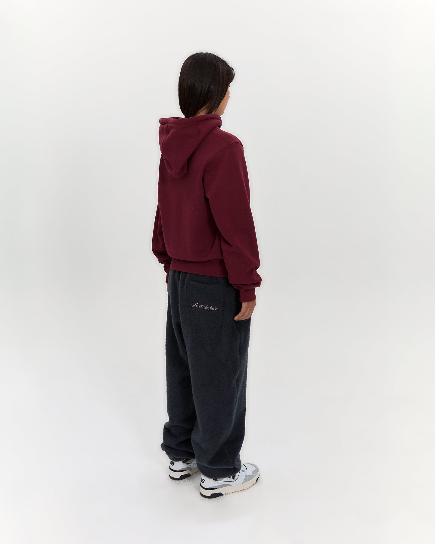 Y.E.S Snail Logo Zip-up Hoodie