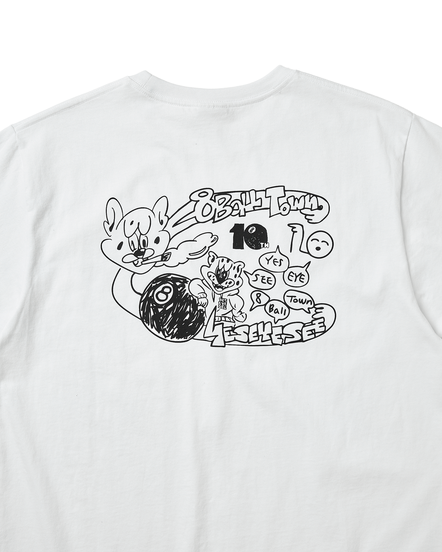 8BallTown 10th Graphic Tee