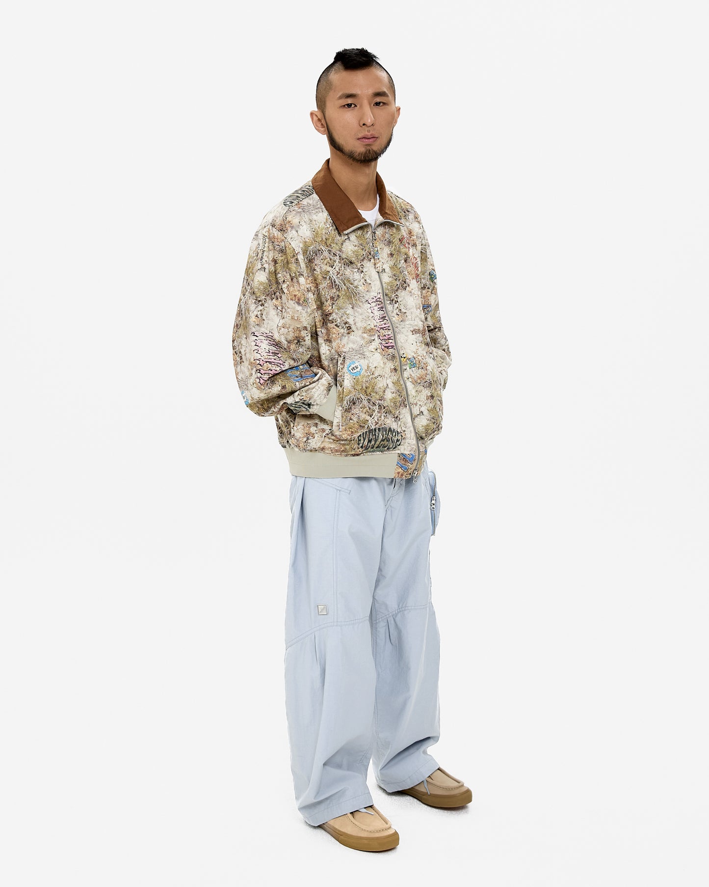 Zip Cargo Pants
