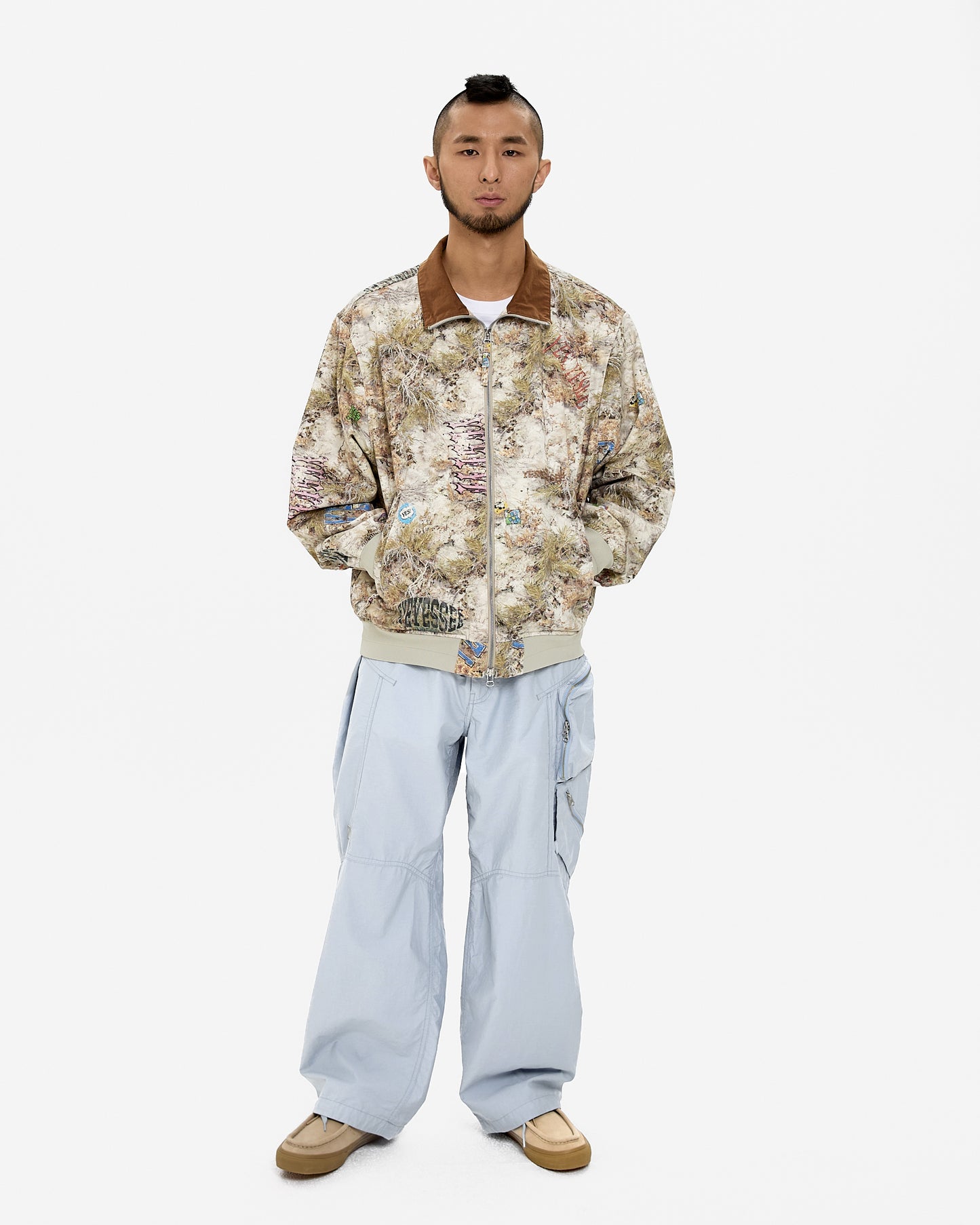 Zip Cargo Pants