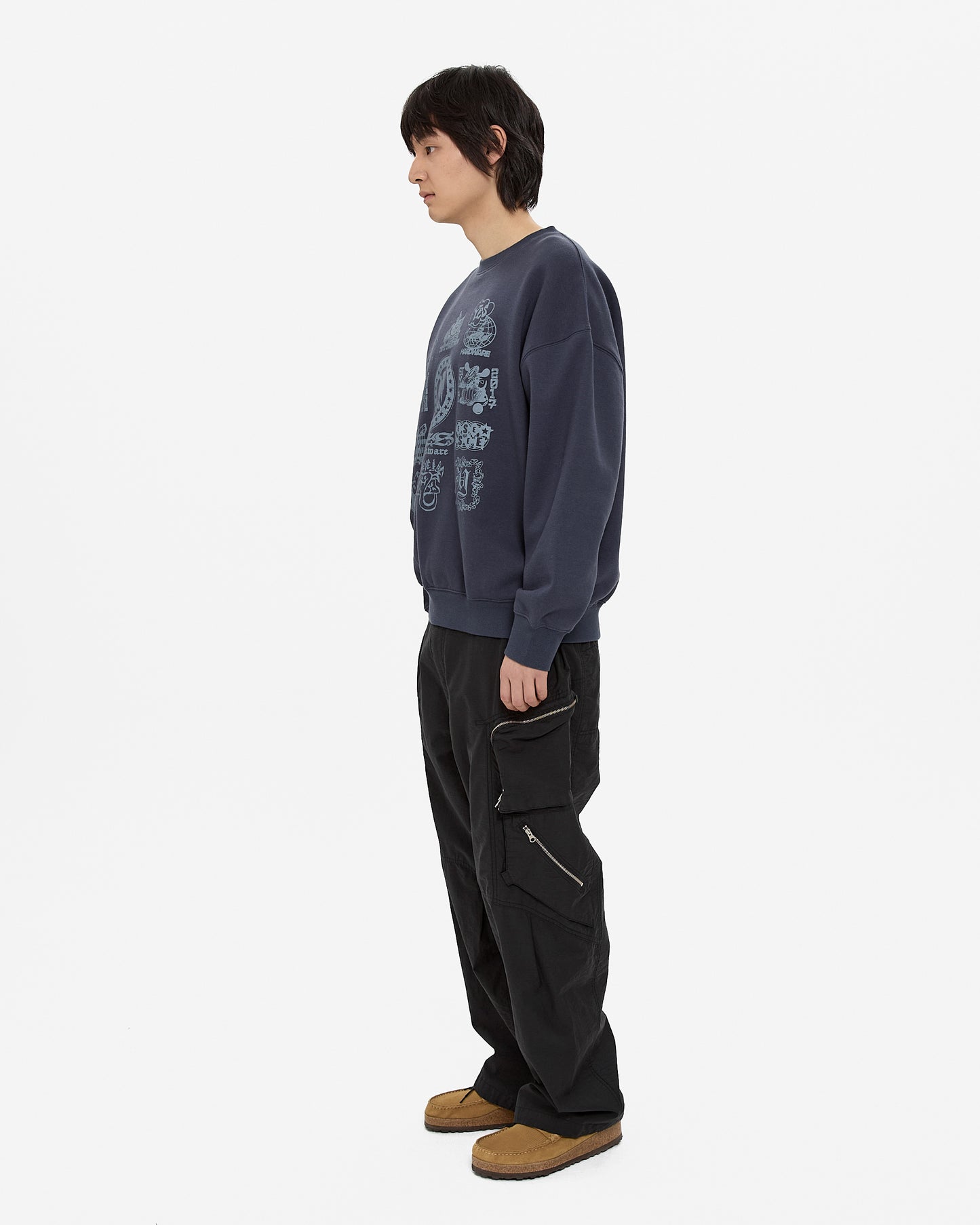Zip Cargo Pants