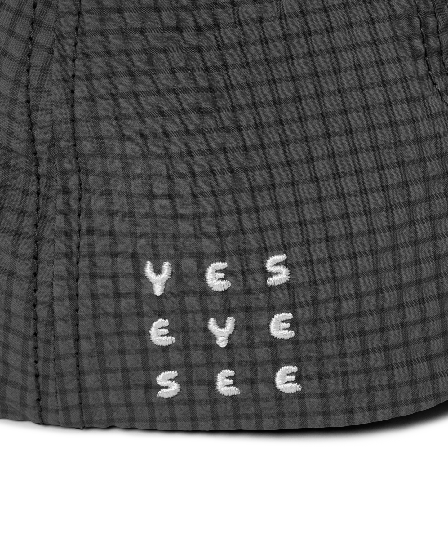 Check Seersucker Cap