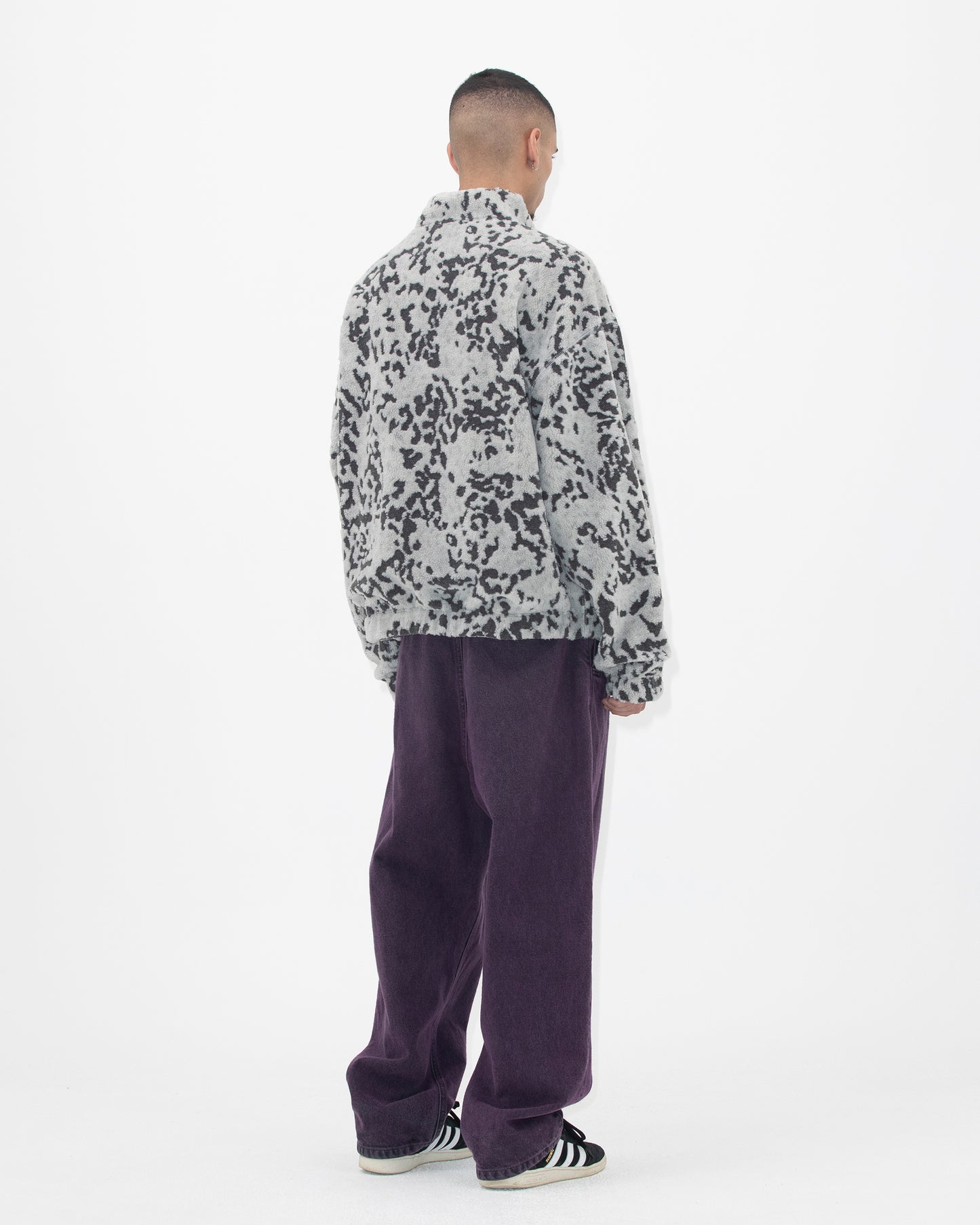 Reversible Leopard Fleece Jacket