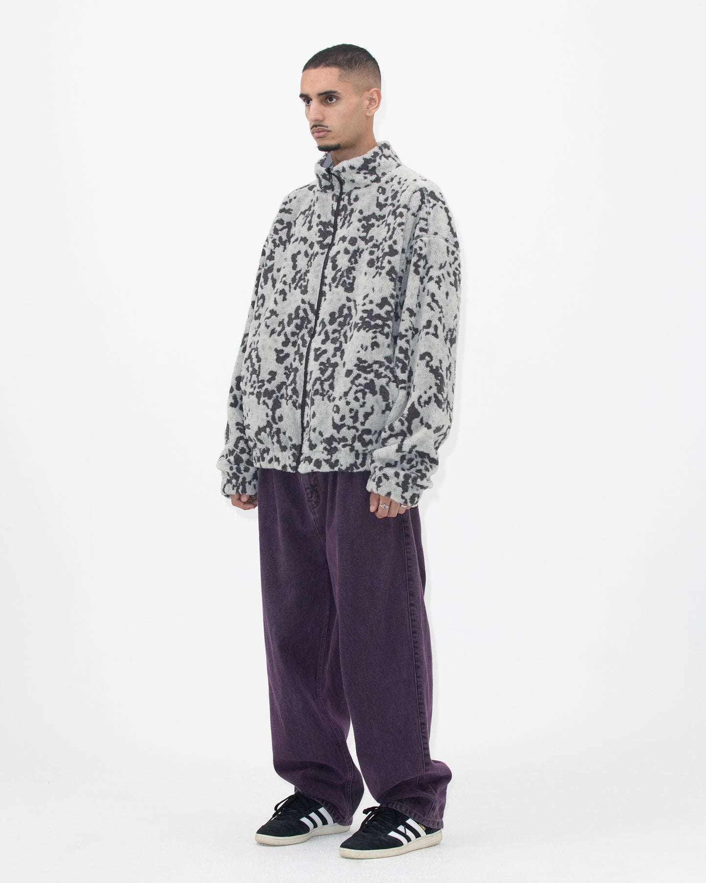 Reversible Leopard Fleece Jacket