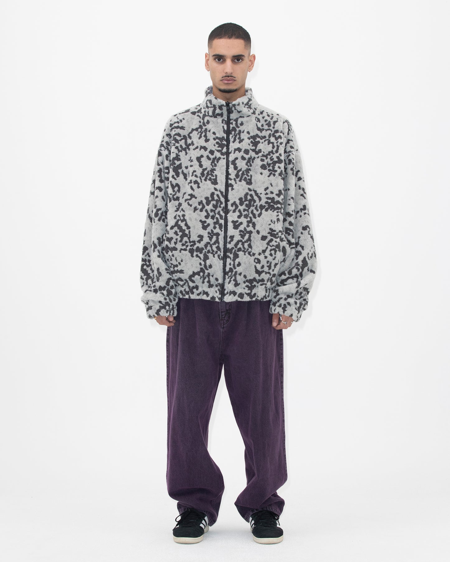Reversible Leopard Fleece Jacket