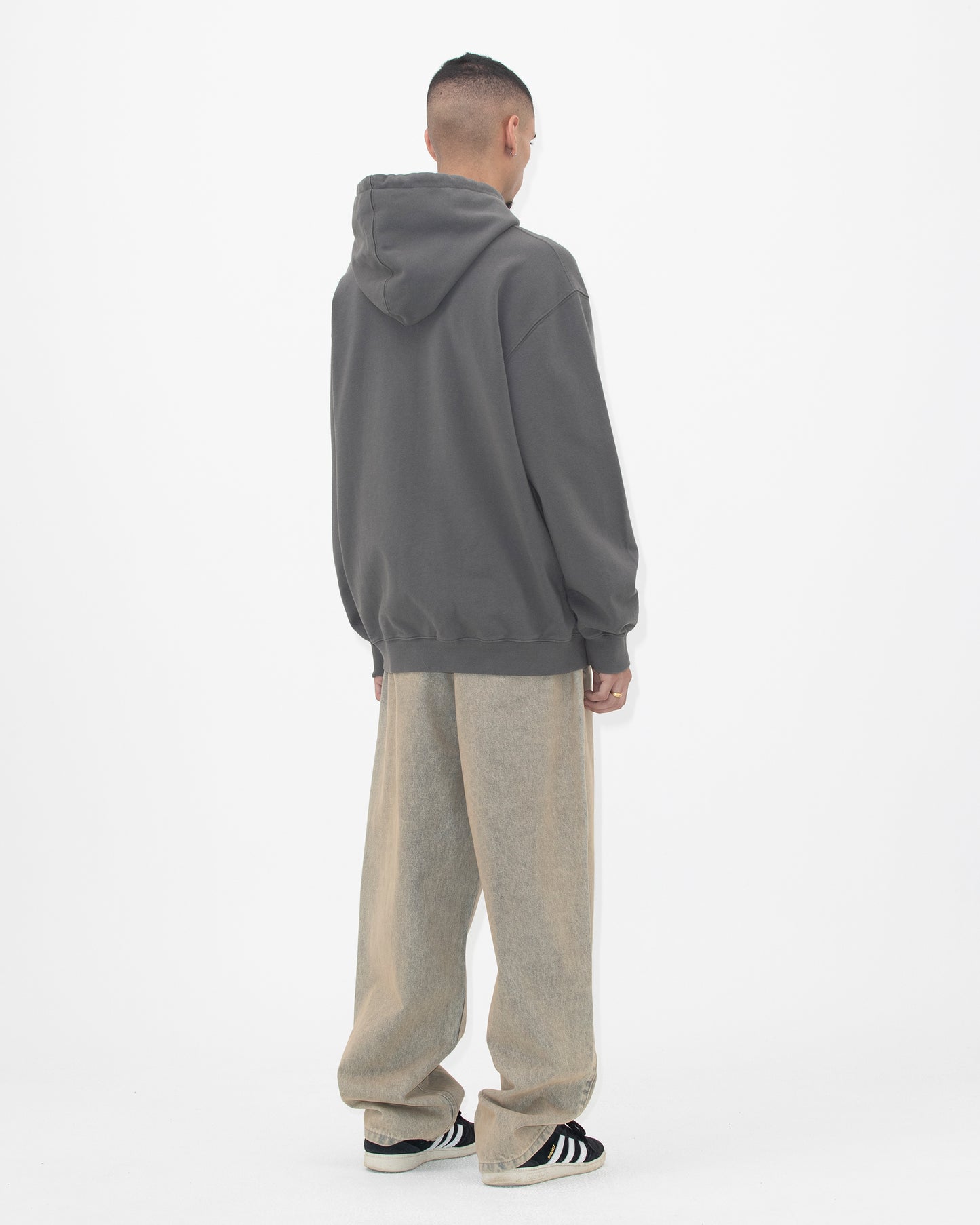 Y.E.S Fade-out Skull Hoodie
