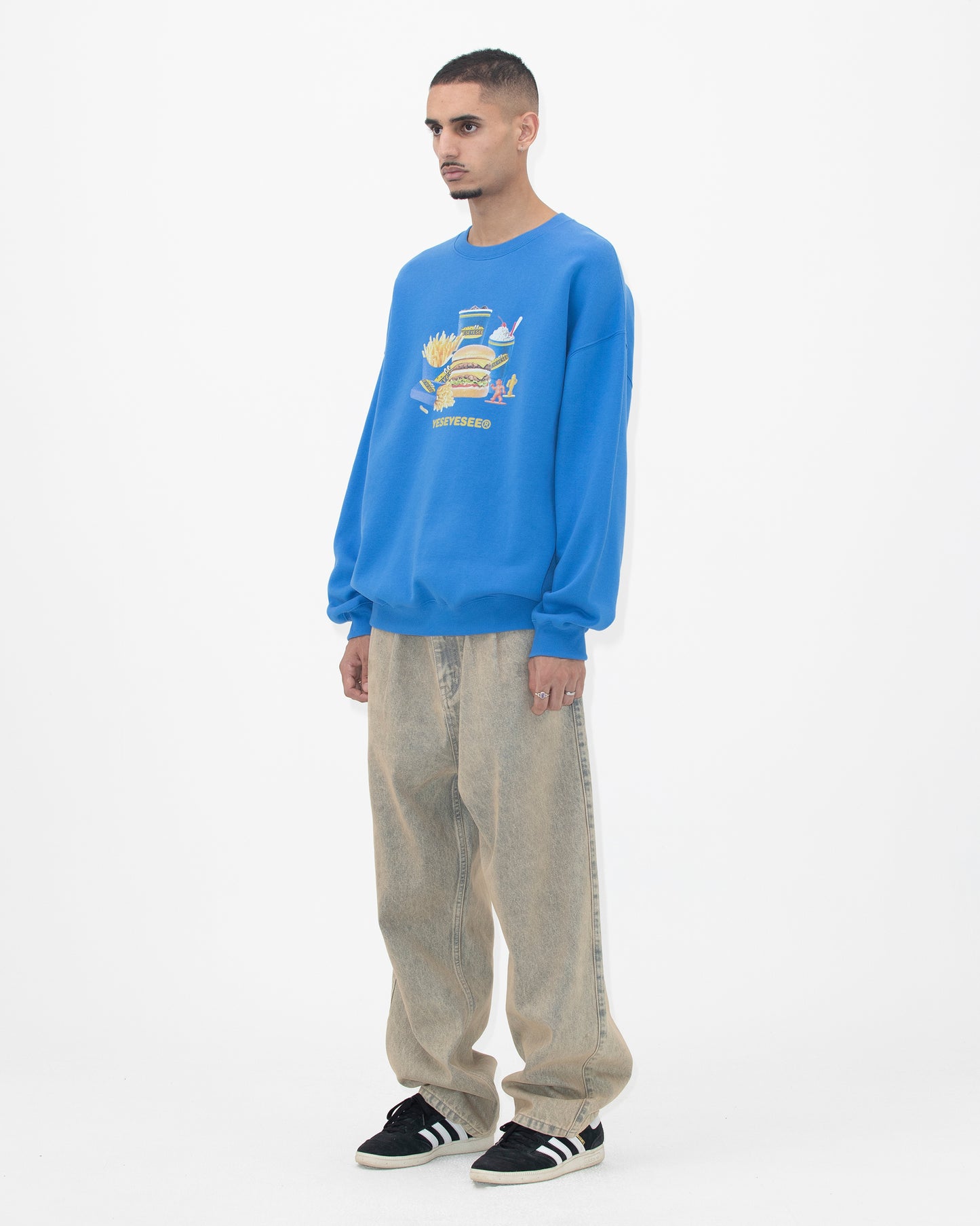 Y.E.S Burger Set Sweatshirt
