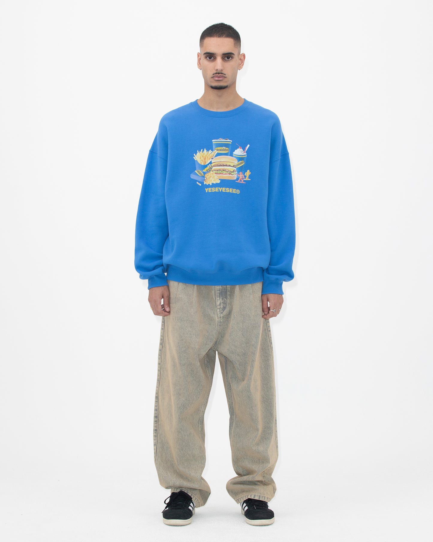 Y.E.S Burger Set Sweatshirt