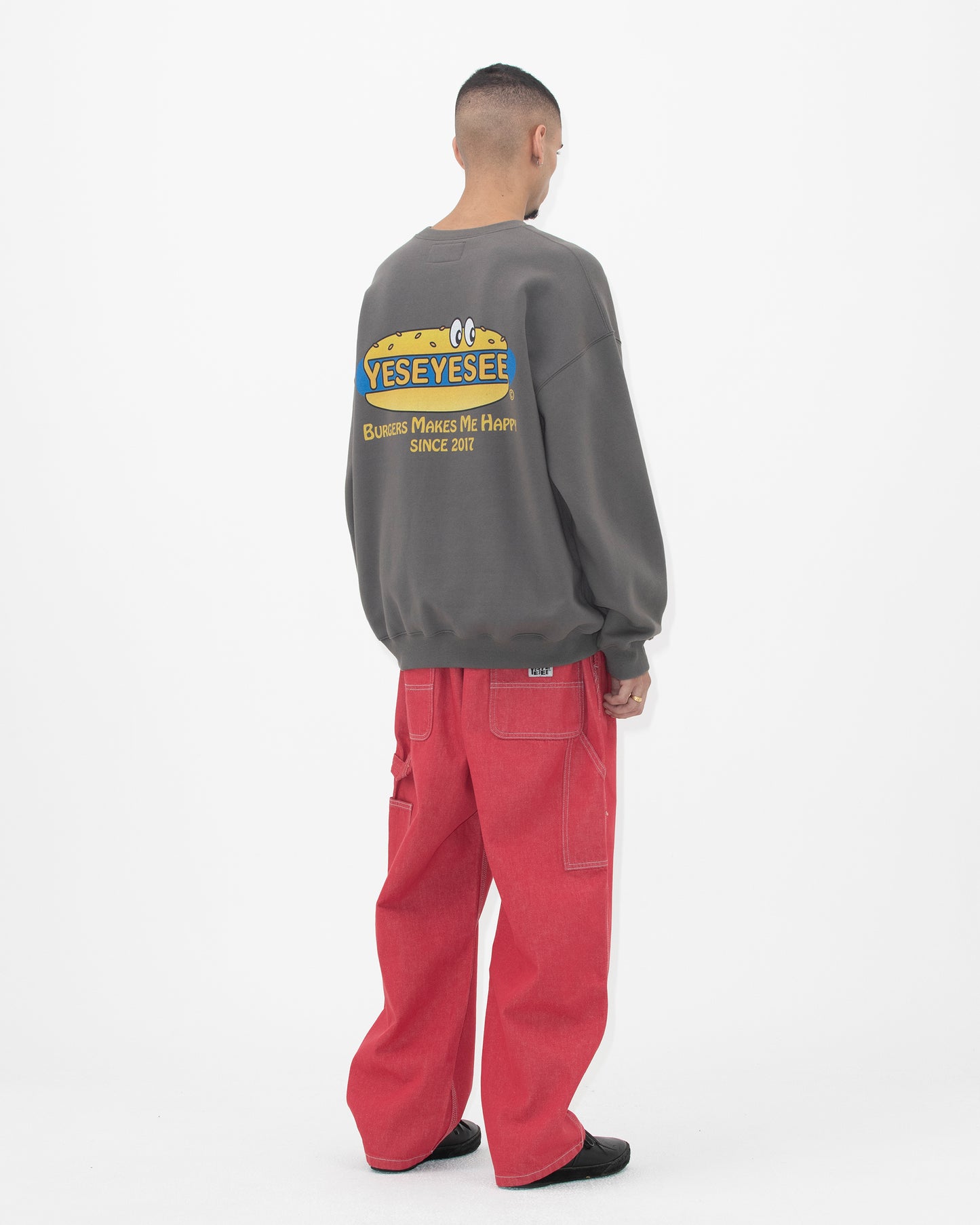Y.E.S Burger Set Sweatshirt