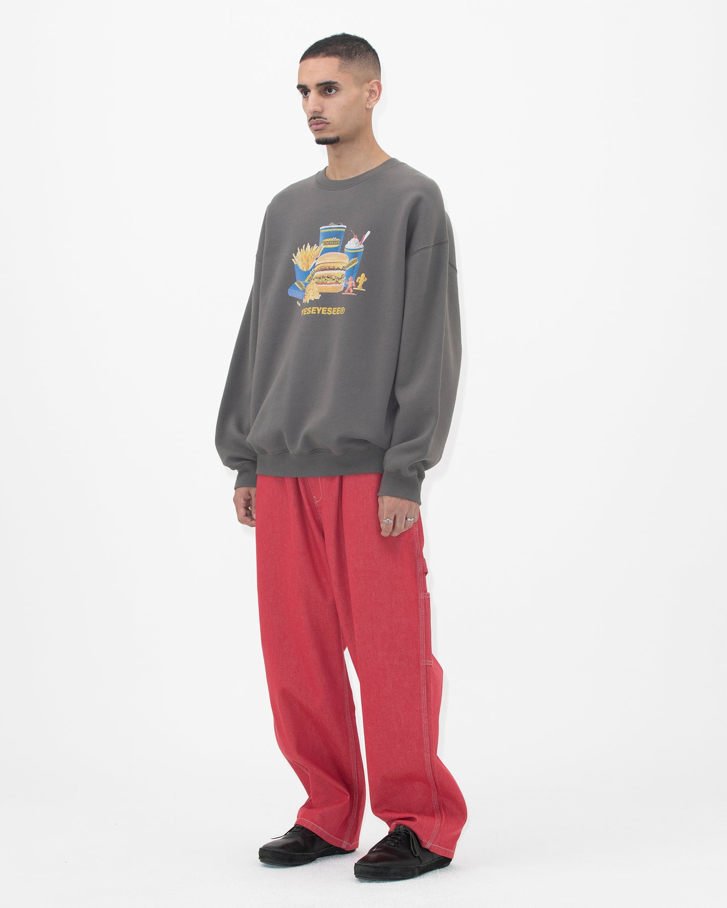 Y.E.S Burger Set Sweatshirt