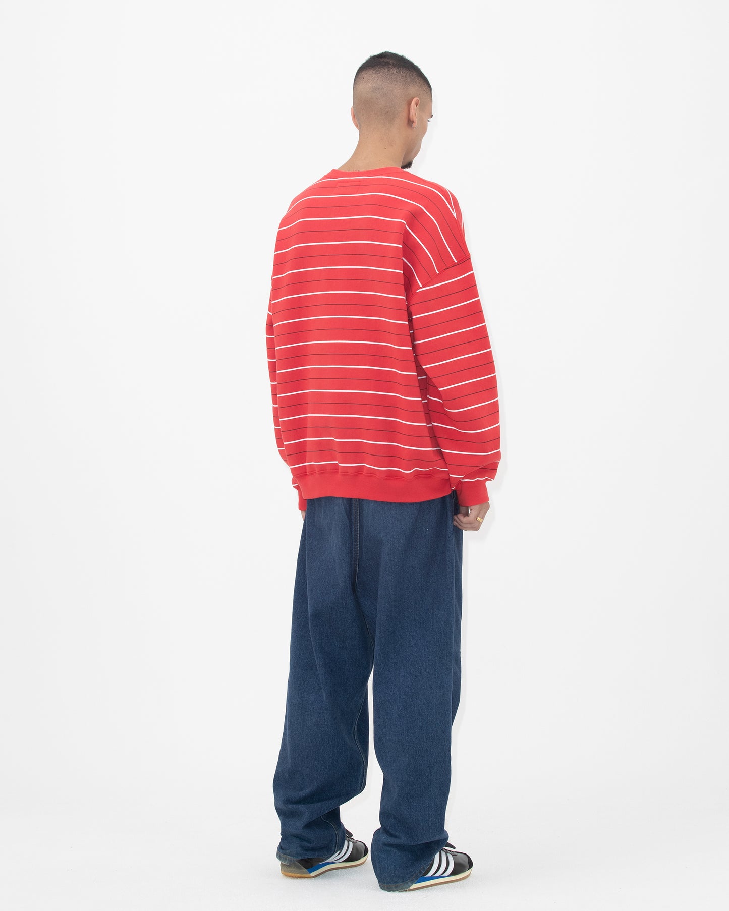 Y.E.S Thin Stripe Sweatshirt
