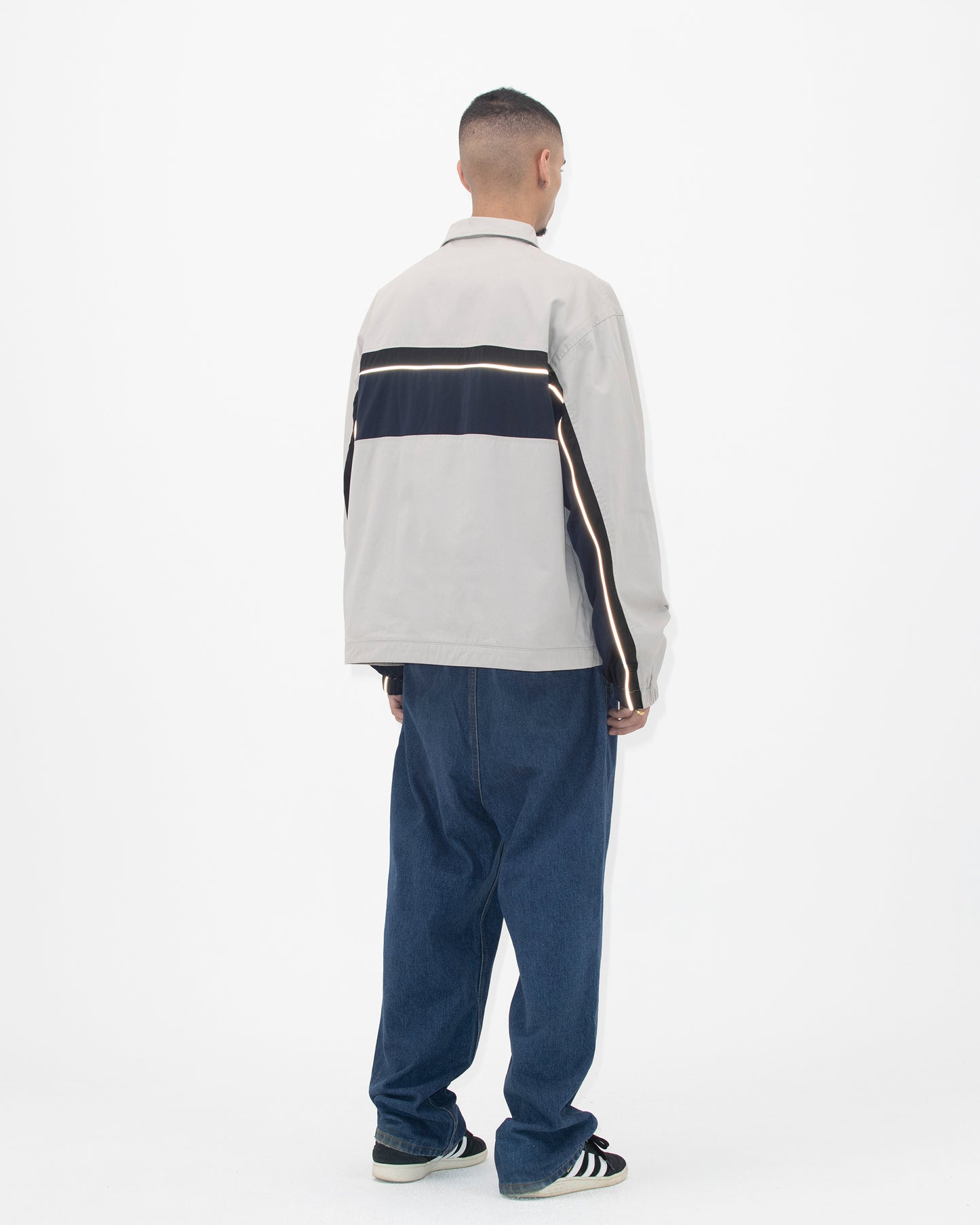 Wavy Logo Work Jacket
