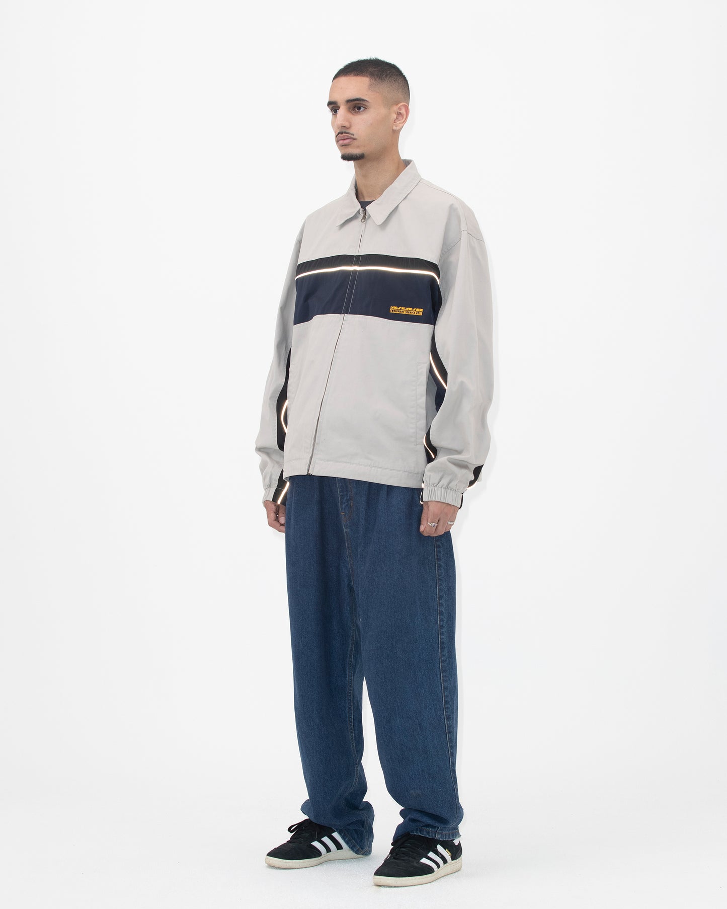 Wavy Logo Work Jacket