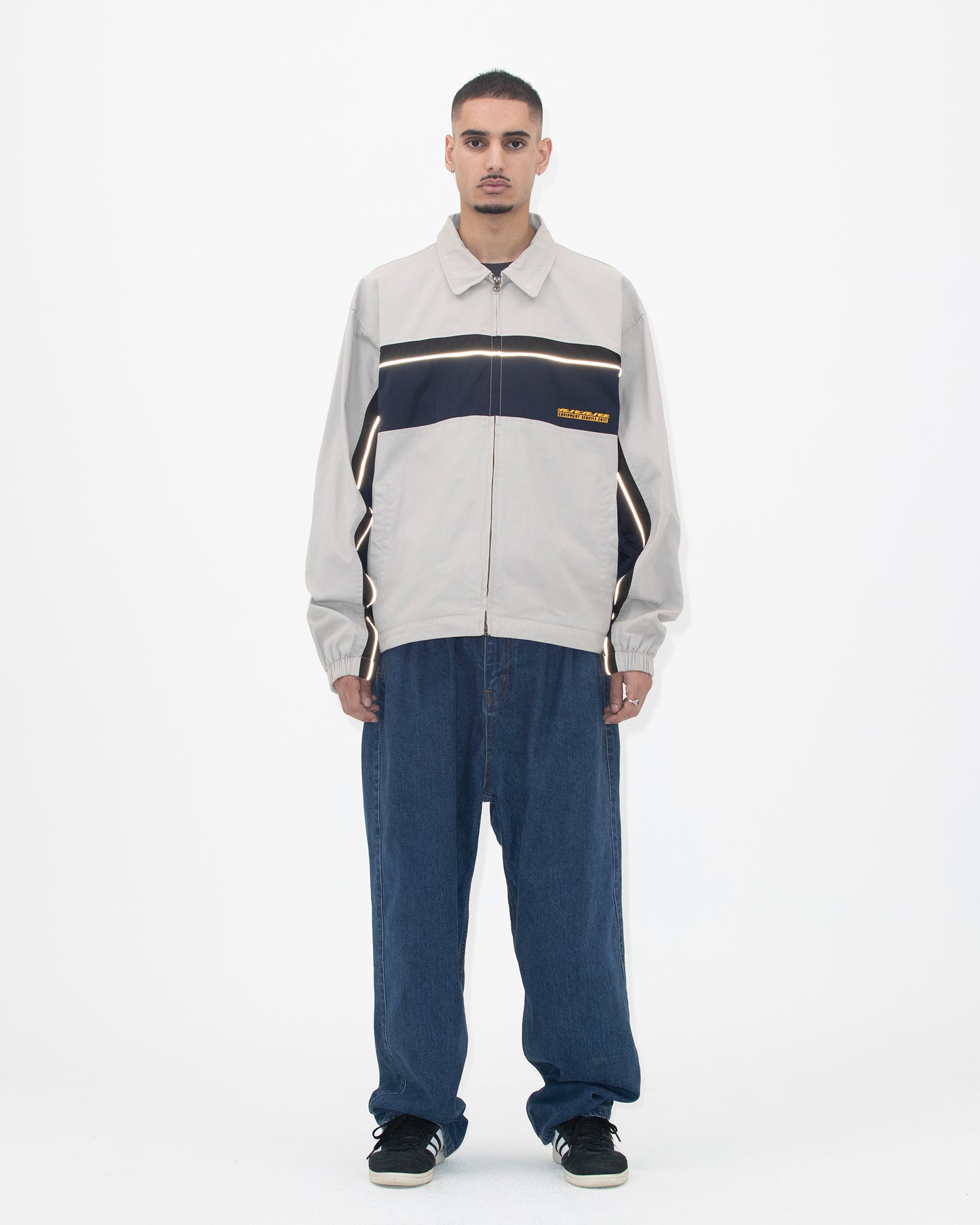 Wavy Logo Work Jacket