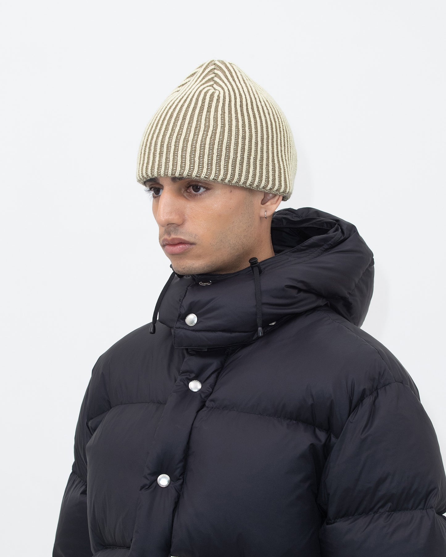Short Cascade Beanie