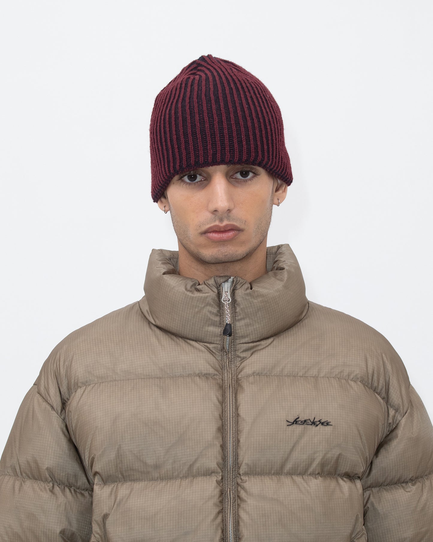 Short Cascade Beanie