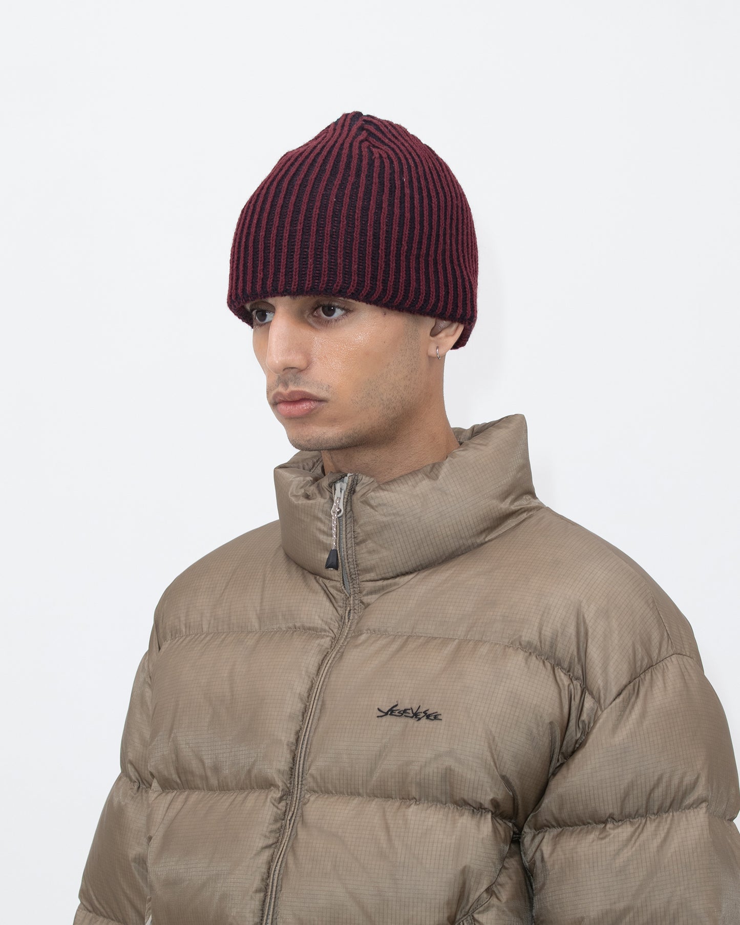 Short Cascade Beanie
