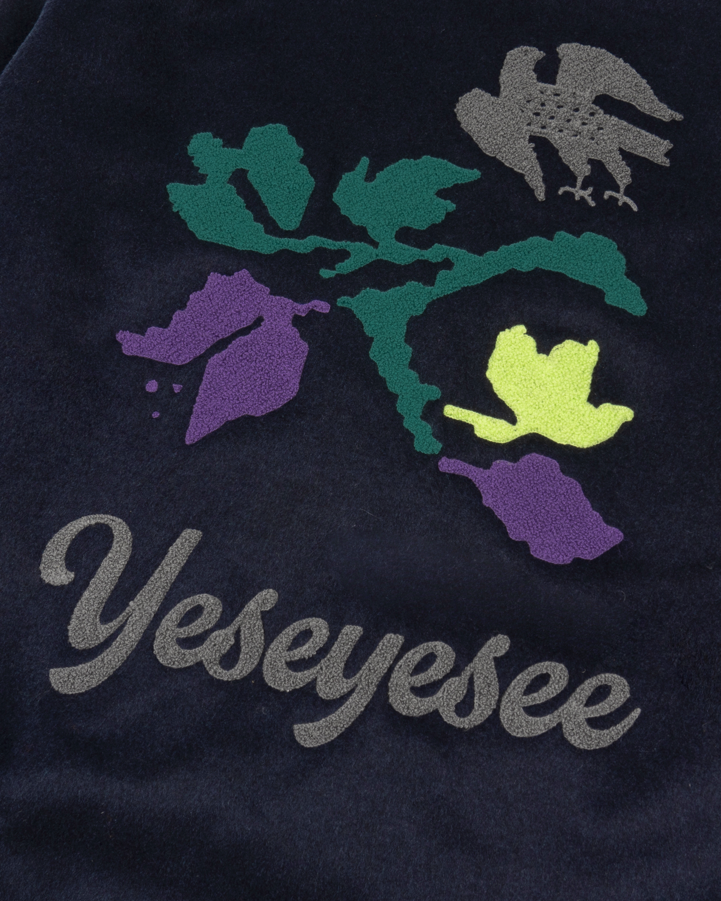 Floral Varsity Jacket