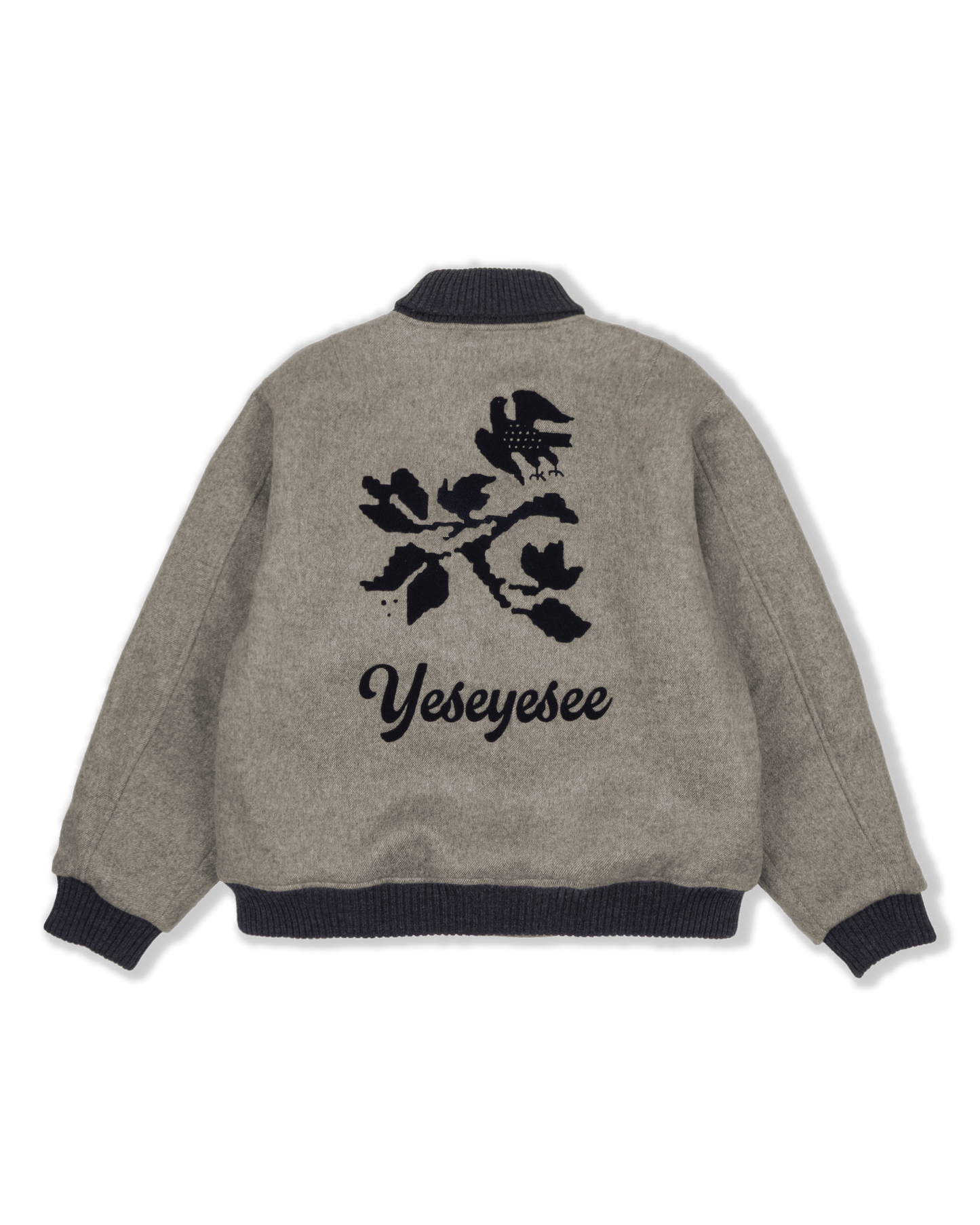 Floral Varsity Jacket