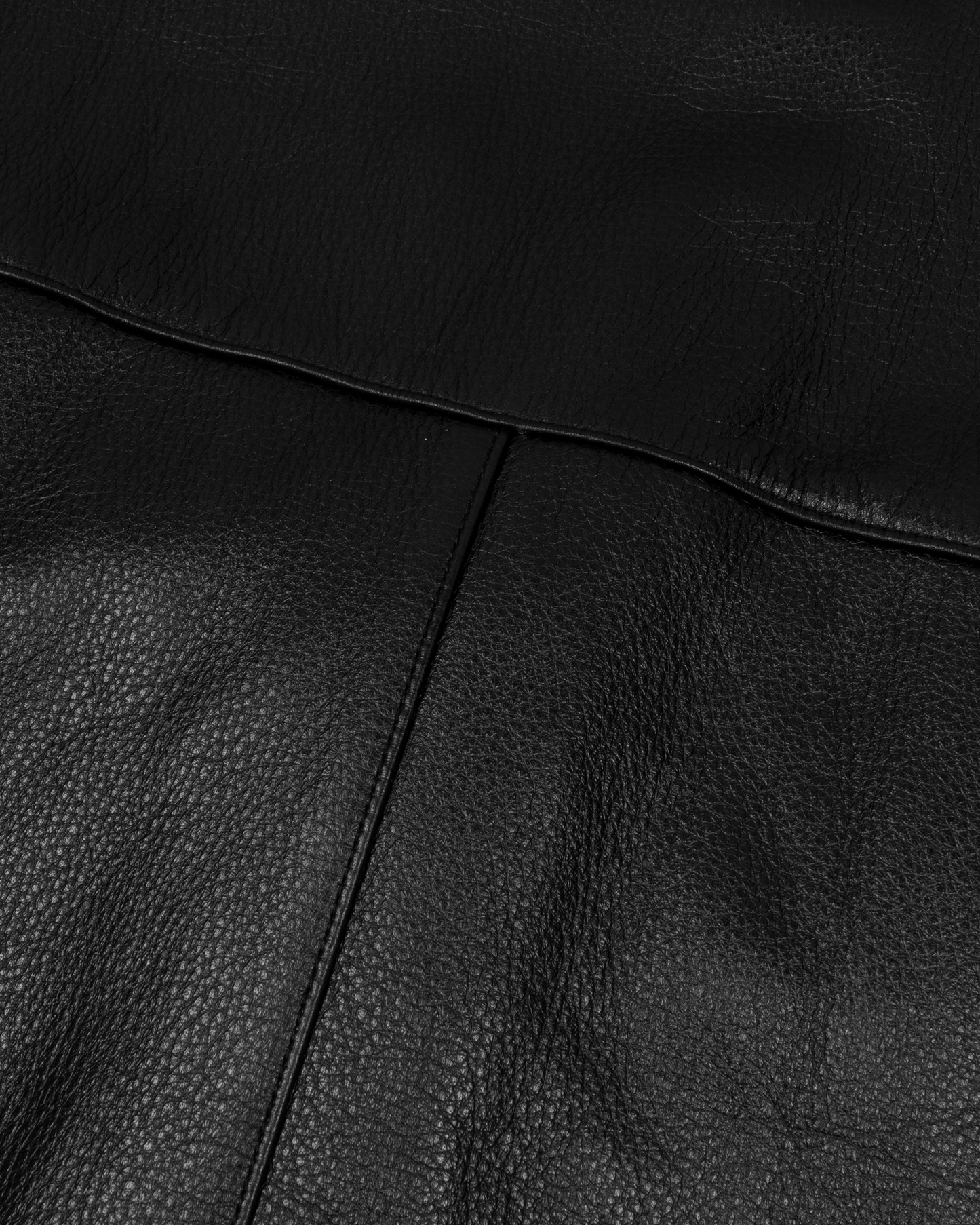 Glossy Leather Car Coat