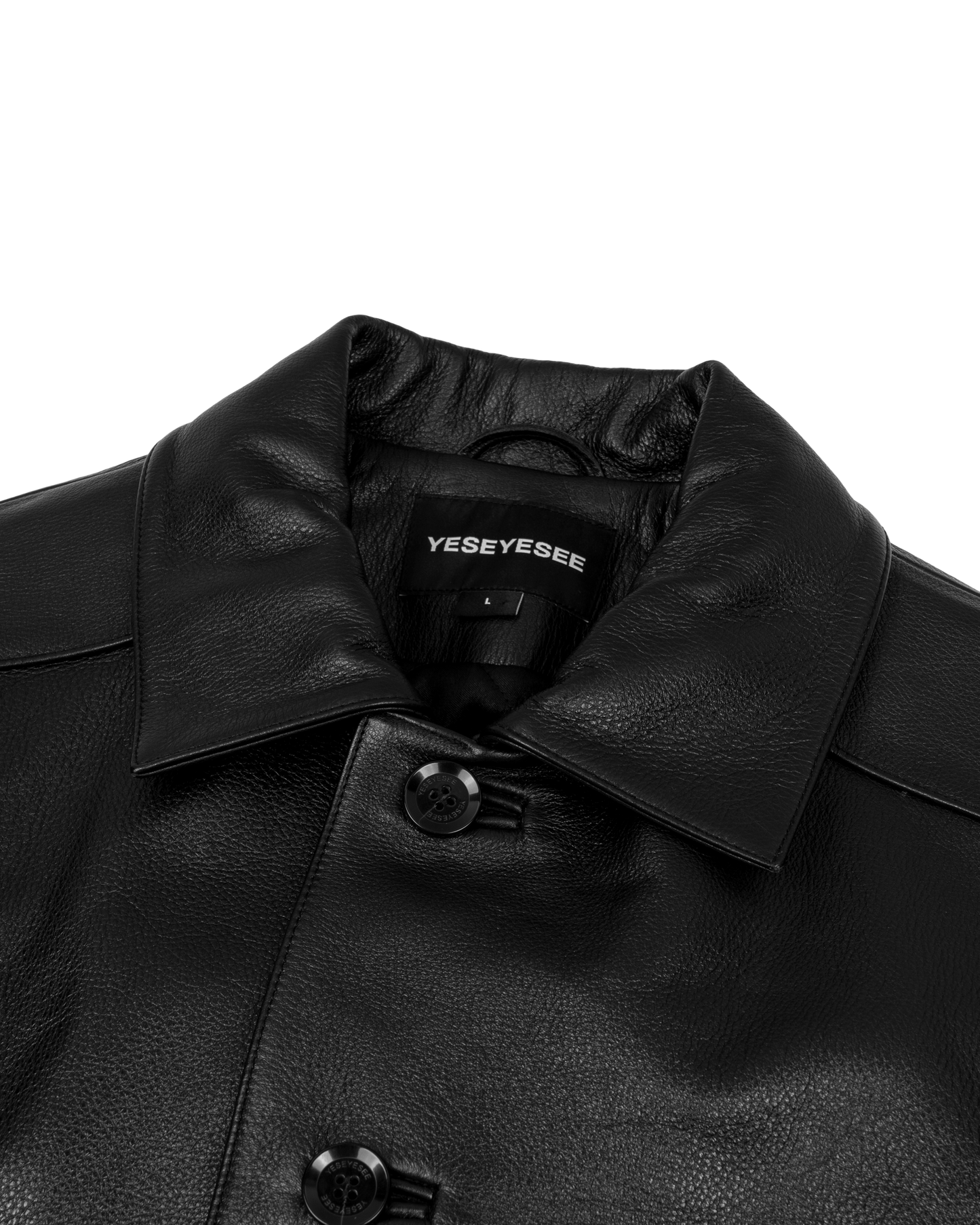 Glossy Leather Car Coat