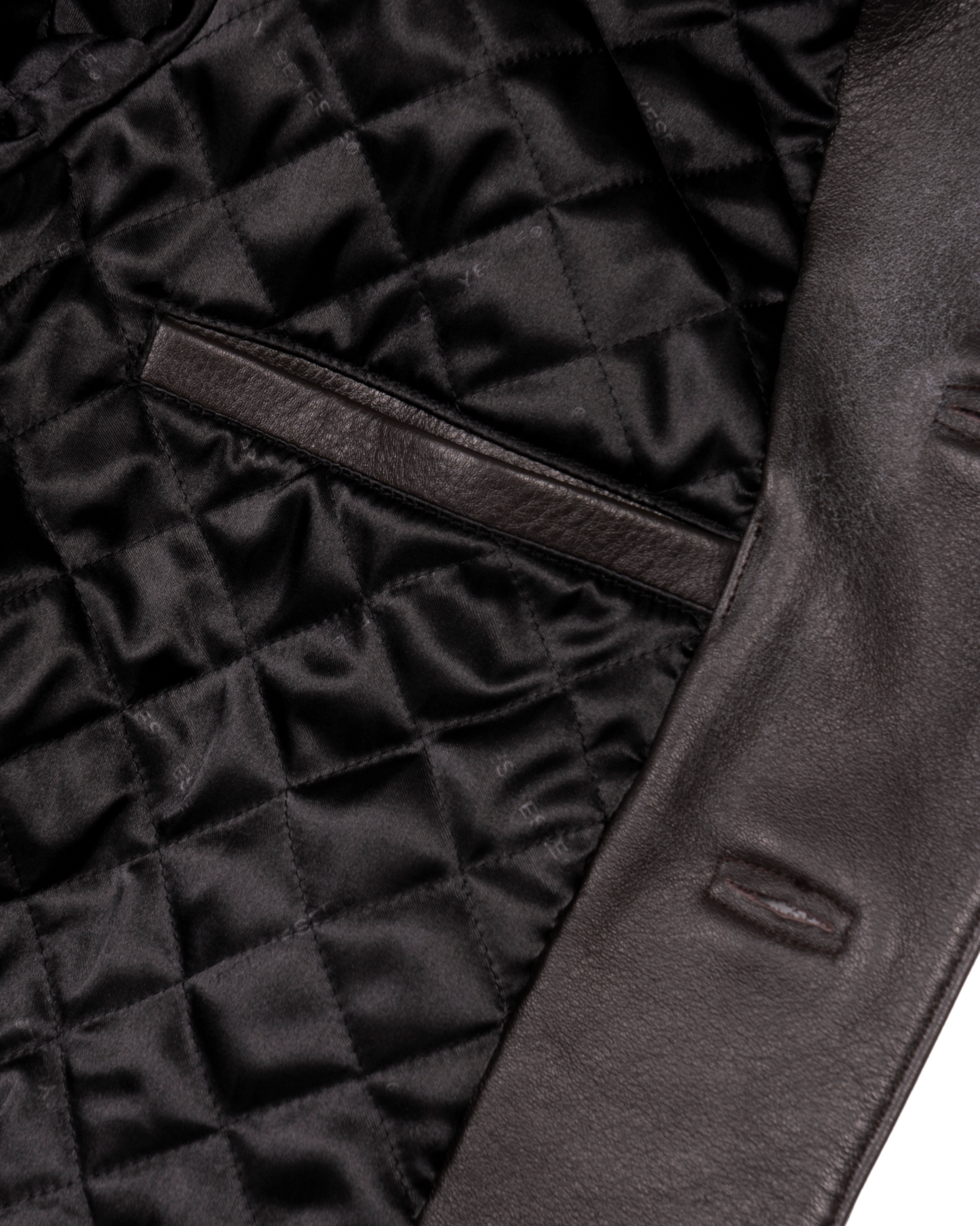 Glossy Leather Car Coat