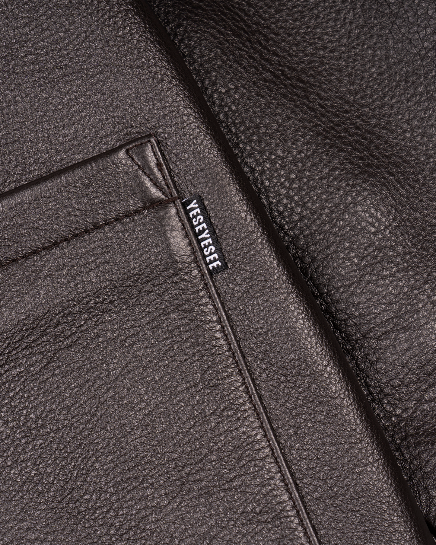 Glossy Leather Car Coat