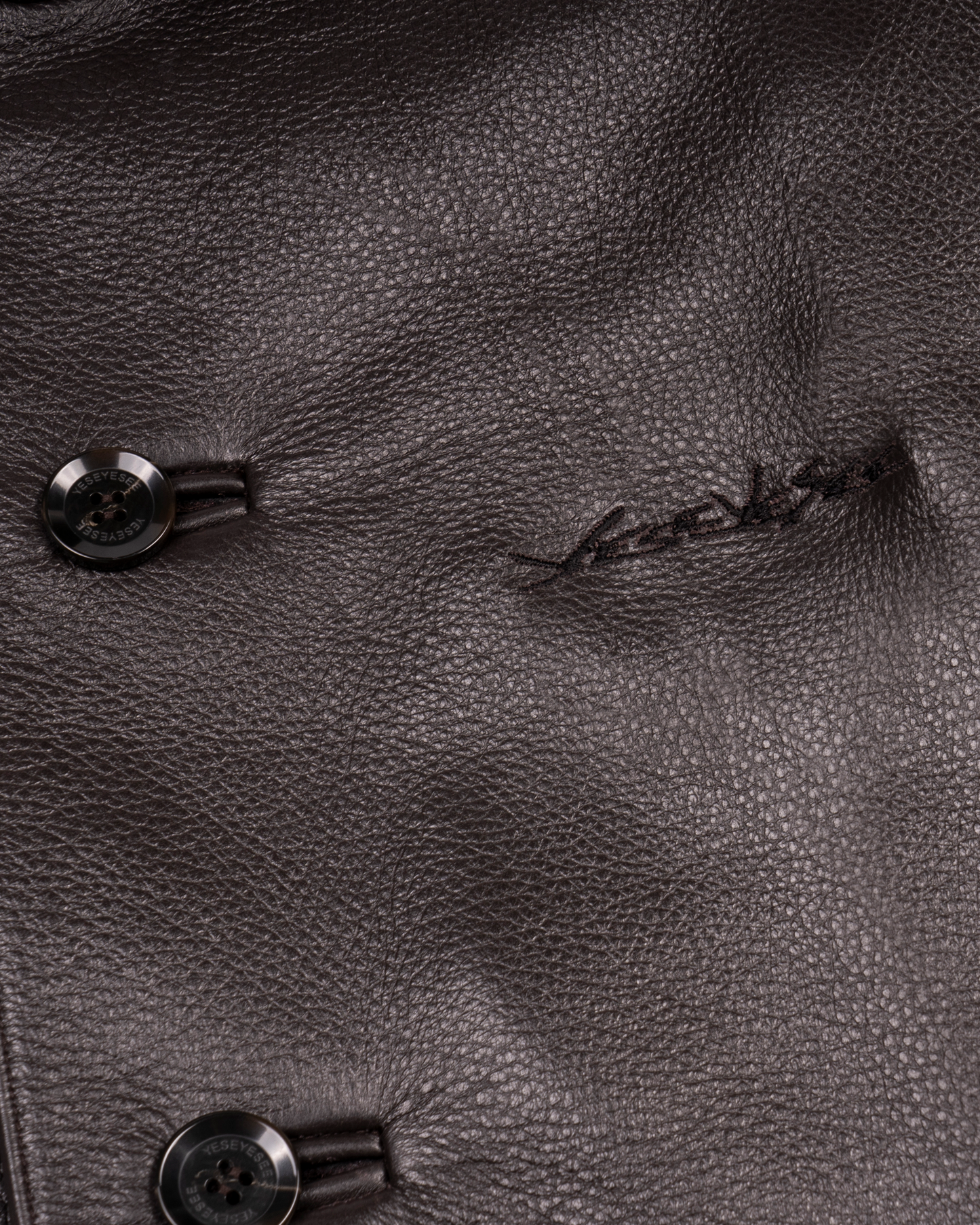 Glossy Leather Car Coat