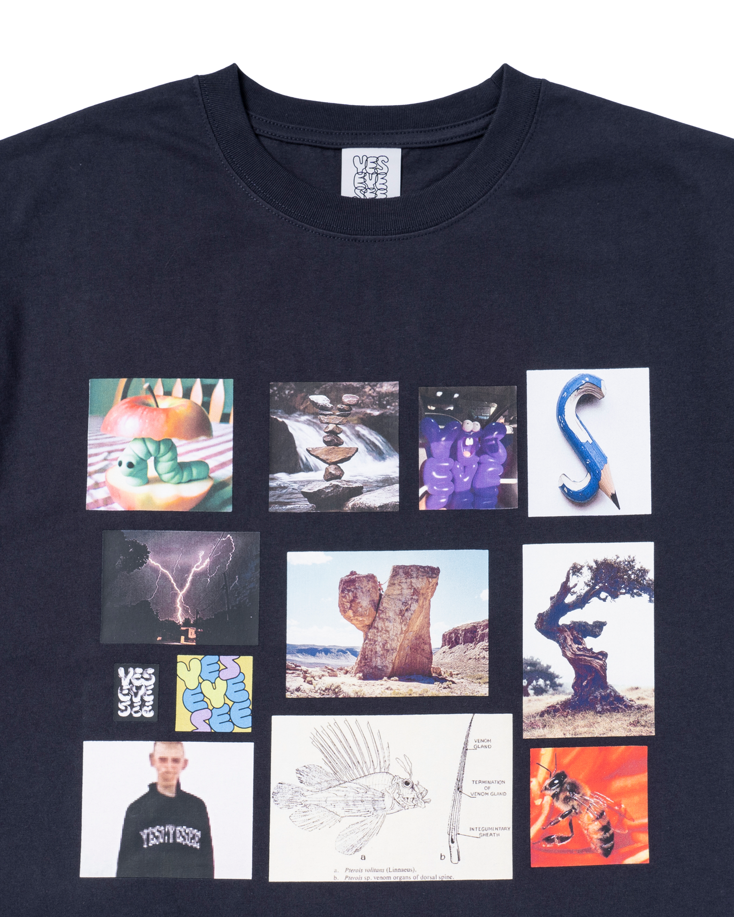 Y.E.S Grid Tee
