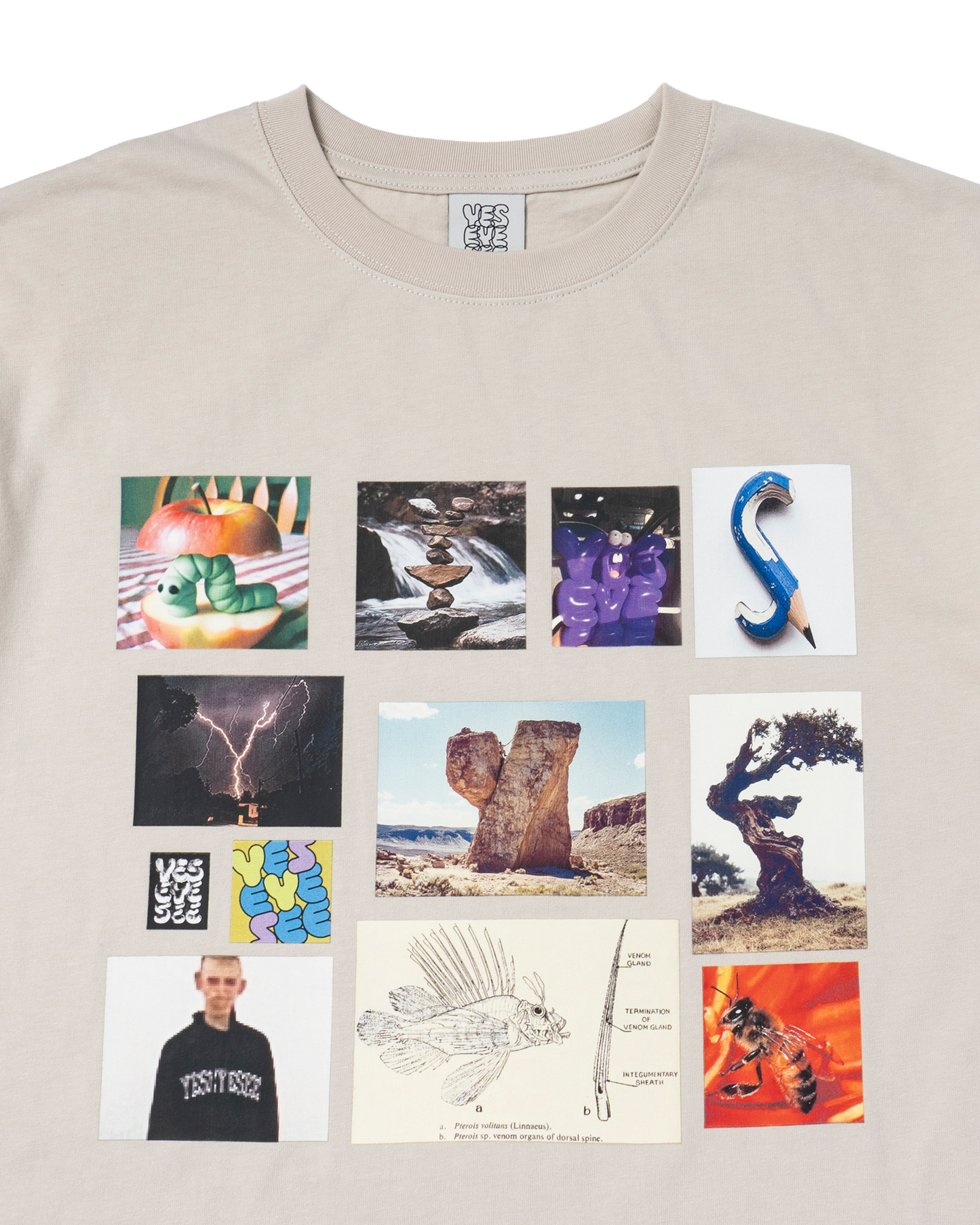 Y.E.S Grid Tee